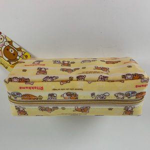 COPY - San-X Rilakkuma and Korilakkuma Cat Pencil Pouch, 1 pink 1 yellow